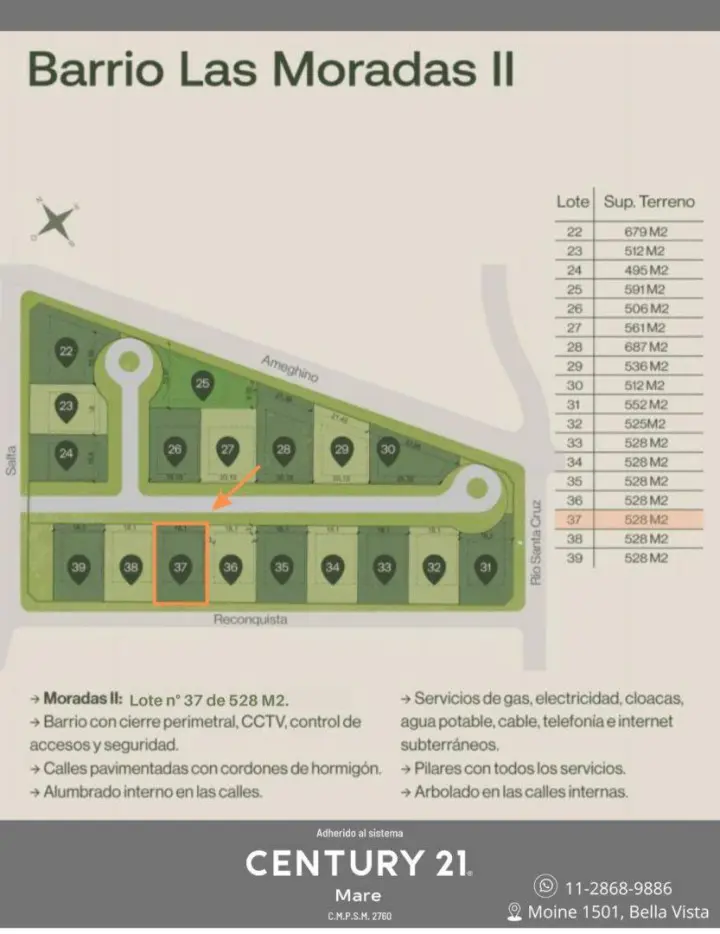 Lote de 528 m² en San Miguel, foto 1