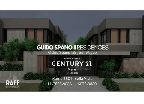 Dúplex de 1 dormitorio en San Miguel
